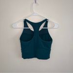 Storia Stori Teal Longline Racerback Sports Bra Tank Top 2 - XS Photo 2