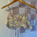 Free People  Flower Tie Tank Top Photo 0