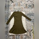 Derek Lam  Crosby 10 Vanessa Ribbed Knit Flounce Dress Photo 5