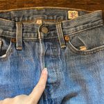 Levi's  White Cone Denim Slim Medium Wash Jeans - size 24 Photo 5