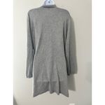 A Love Story Women's Gray Knit Cardigan Sweater XL Open Front Long Sleeve Photo 3