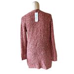 NWT Steve Madden X BB Dakota Long Cardigan Pockets Duster In Rust Red Size M Photo 2