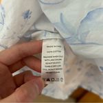 Hill House  Home Nesli Nap Midi Dress Blue Botanical Size Large Photo 4