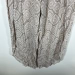 Evereve Roan + Ryan Cora Beach Split Baggy Boho Pants Womens Small Taupe Beige Photo 2