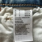 American Eagle Hi-Rise Distressed Denim Mini Jean Skirt Size 4 Photo 2