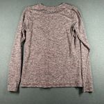 Under Armour  HeatGear Womens XS Loose Fit Long Sleeve Athletic Shirt Burgundy Photo 8