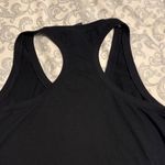 Nike Black Tank Top with Neon Swoosh Photo 1