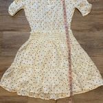 Current Air  Los Angeles White Polka Dot Mini Dress XS Photo 4