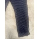 Lysse  Women Slimming Crop Pants 2X Multicolor Striped Shapeware Zipper Ankle Photo 3