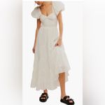 Free People sundrenched Smocked Puff Sleeve Maxi Dress, Size , $168 Photo 1