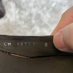 Stuart Weitzman Stuart Weitzmann Brown Croc Embossed Wedge Heels Sz 8M Photo 4