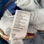 Pilcro and the Letterpress Pilcro Letterpress Anthropologie Embroidered Leg Jeans size 27 Photo 7