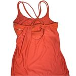 Athleta Orange Hidden Agenda Sleeveless Sports Bra Athletic Tank small Photo 11