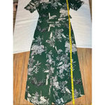 Marrfinno Womens Green Jungle Print Animal Print Jumpsuit SIZE M Size M Photo 5