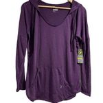 Old Navy  purple hoodie light weight shirt drawstring kangaroo pocket front small Photo 0