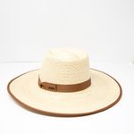 Brixton Jo Straw Rancher Fine Tripilla Palm Straw Woven Hat Natural XS Photo 4