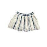 Tory Burch  Size 8 Embroidered White Alexandria‎ Skirt Women’s Beaded #E13-5 Photo 11