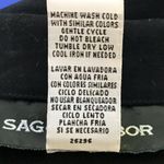 Sag Harbor  Black Button Up Shirt Jacket Size 10 Womens Photo 4