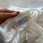 Free People Beach Sweet Rose Mock Neck Tunic Short Dress In White Size Small Photo 6