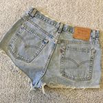 Levi's Vintage 512 Distressed Denim Jean Shorts Photo 0