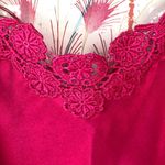 Erika Taylor Intimates Satin & Lace Cami M Pink Size M Photo 2