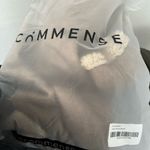Commense Distressed Leather Fleece Aviator Jacket Photo 7