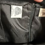 Worthington Vintage Black wool Midi A-Line Skirt for Work Photo 2