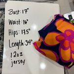 Trina Turk Floral Jersey Split Sleeve Boat Neck Dress Size XS Pink Orange NWT Photo 10