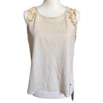 Lippi🦎Women's Sleeveless Shirt Sunset🌵 White Photo 1