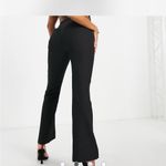 ASOS Design Women’s Hourglass Dad Suit Slim Split Pant in Pinstripe Photo 1