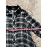 Simply Noelle Simply Noelle Flannel Button-up with Pockets Rolled Sleeves Size M Photo 7