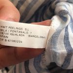 Sita Murt Knit Feelings Blue Stripe Knee Length Skirt Size 36 (2) (XS) Photo 8