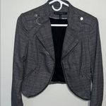 White House | Black Market  Charcoal Plaid Blazer Photo 2