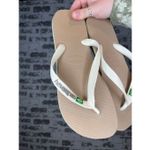 Havaianas  | cream flip flop rubber Photo 4