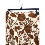 Gap  Y2K (2002) Linen Floral Midi Skirt Brown Size 16 Plus Size Coastal Boho Cute Photo 8