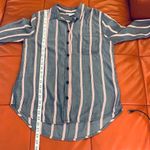 BEACH LUNCH LOUNGE Alanna Blue & Red Striped Shirt Photo 11