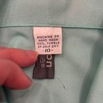 Vintage Nylon 1970s Disco Shirt Green Size M Photo 2