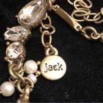 Jack by BB Dakota Gold Bib Necklace with beautiful stones and pearls Photo 4