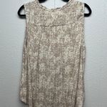 Caffe Marrakesh Top Womens XL Boho Cottagecore Flowy Crochet Fairy Minimalist Brown Photo 5