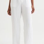 H&M white linen pants Photo 0