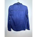 Life in Progress  Denim chambray Button Up Blouse Top Size XS Photo 1