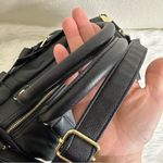 Steve Madden Black White Satchel Crossbody Bag Photo 6