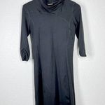 Mountain Hardwear  Black Cowl Neck Dress Photo 0