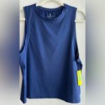 Eleven by Venus Williams Peace Maker Tank, Admiral Navy, Size Medium, NWT Blue Photo 2