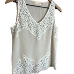 Johnny Was 4 Love And Liberty V Neck Floral Lace Camisole Photo 1