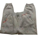 Sundance  lounge pants gray with pink hearts sz Large Photo 0
