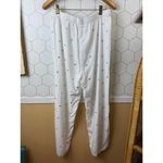 Hill House  White Jewel Jammie Pant - Size - XL - NWT Photo 1