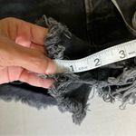 Free People We the Free Lasso High Waist Cutoff Denim Shorts size 28 washed black Photo 12