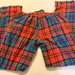 Aerie  Plaid Flannel Sequin Pajama Bottoms Rhinestone Bling Pockets Christmas Med Photo 3