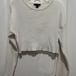 Forever 21 cropped Sweater with Bell Sleeveses, Sz M Photo 0